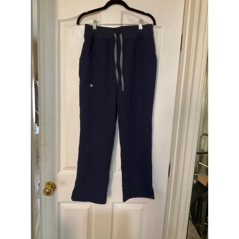 Figs Navy Scrubs Blue Technical Collection Womens Small Pants
